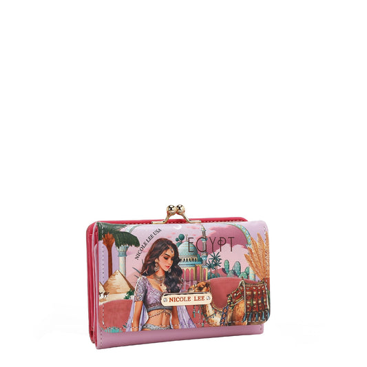 CARTERA TRIFOLD AGUSTINA (QUEEN CLEOPATRA)